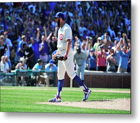 People Metal Print featuring the photograph Jake Arrieta #1 by David Banks