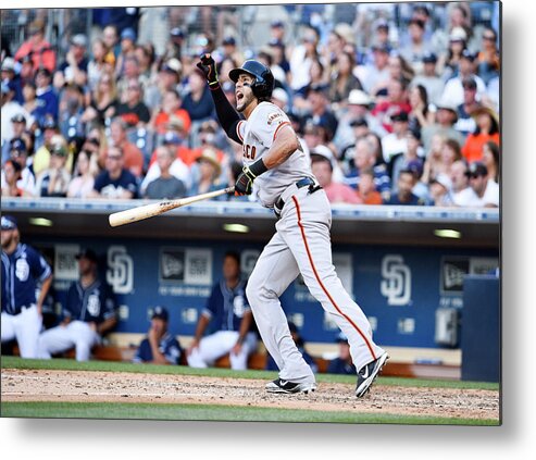 Ninth Inning Metal Print featuring the photograph Mike Morse by Denis Poroy