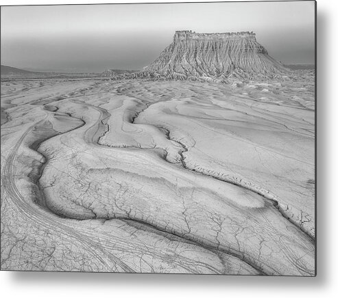 Factory Butte Metal Print featuring the photograph Factory Butte Utah by Susan Candelario
