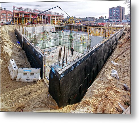 Rockaway Village Metal Print featuring the photograph 2020-01-31-0242 by Steve Sahm