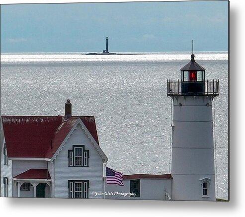  Metal Print featuring the photograph Nubble #21 by John Gisis