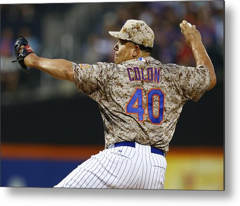 Residential District Metal Print featuring the photograph Bartolo Colon #3 by Rich Schultz