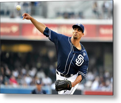 California Metal Print featuring the photograph Tyson Ross by Denis Poroy