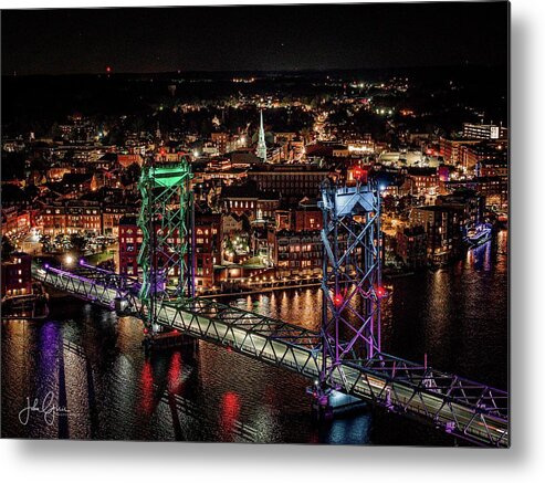  Metal Print featuring the photograph Portsmouth #68 by John Gisis