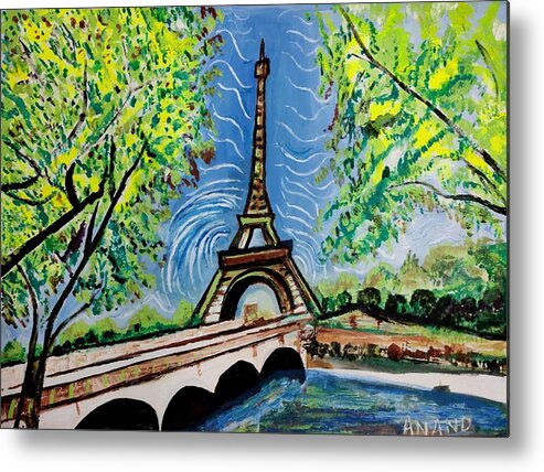 Cityscapes Metal Print featuring the photograph A Day In Paris by Anand Swaroop Manchiraju