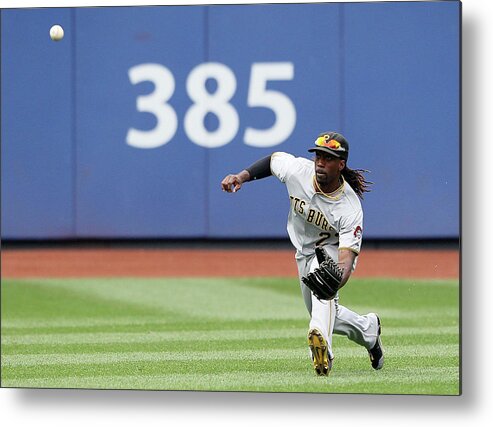 American League Baseball Metal Print featuring the photograph Andrew Mccutchen by Alex Trautwig