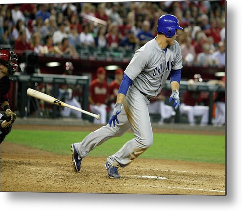 Animal Metal Print featuring the photograph Anthony Rizzo by Ralph Freso
