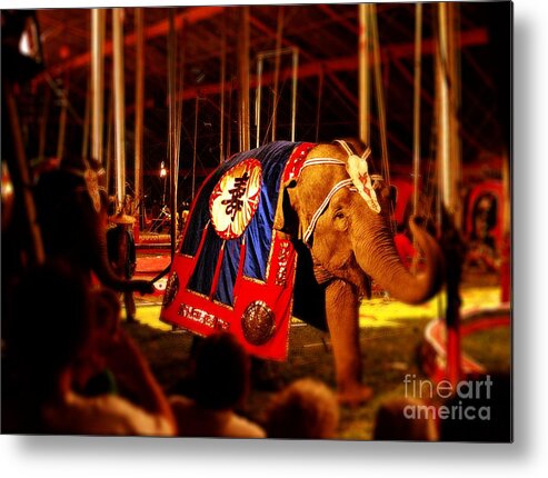  Metal Print featuring the photograph Circus Tent Dreams 5 by Rodney Lee Williams
