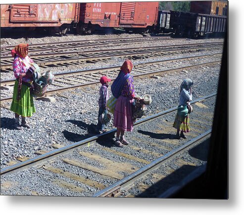 Peasants Metal Print featuring the photograph Copper Canyon Sales by Rosanne Licciardi