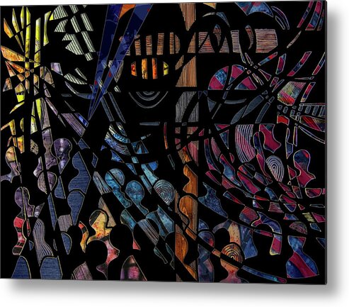 Hypnosis Metal Print featuring the painting Hypnosis by Lynellen Nielsen