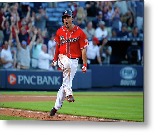 Atlanta Metal Print featuring the photograph Jace Peterson by Kevin C. Cox