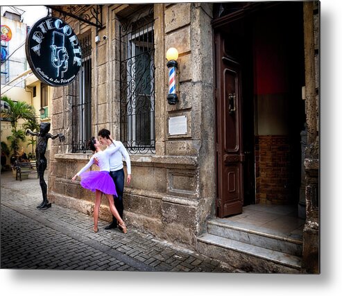 Ballet Metal Print featuring the photograph Love in Havana by Kathryn McBride