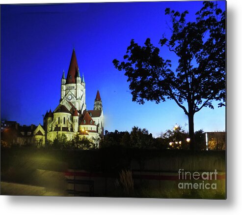Church Metal Print featuring the photograph Mexico Church - Vienna by Rick Locke - Out of the Corner of My Eye