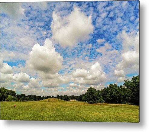 Clouds Metal Print featuring the photograph Mount Laurel Clouds by Louis Dallara