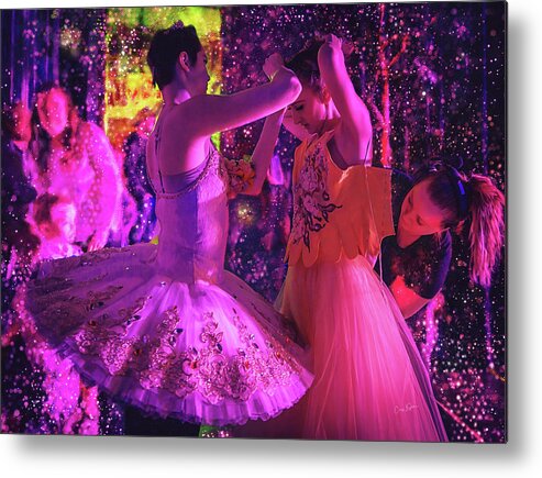 Ballerina Metal Print featuring the photograph Prepping Off Stage by Craig J Satterlee