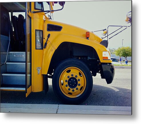 Focus On Shadow Metal Print featuring the photograph School's out by Jonathan Macagba