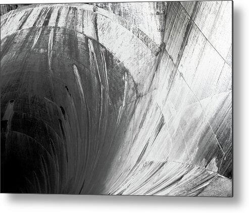 Hoover Dam Metal Print featuring the photograph Spillway by Mark Gomez
