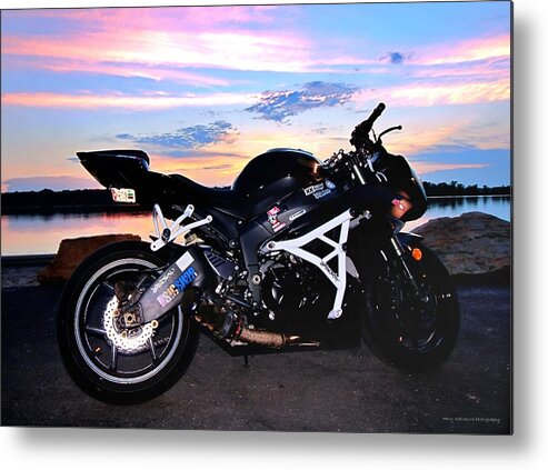 Motorcyle Metal Print featuring the photograph The Dream Machine by Mary Walchuck