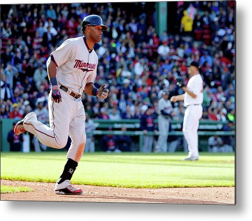 People Metal Print featuring the photograph Torii Hunter by Winslow Townson