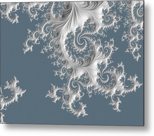 Wedgwood Metal Print featuring the digital art Wedgwood by Susan Maxwell Schmidt