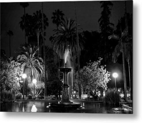 Beverly Hills Metal Print featuring the photograph Will Rogers Memorial Park by Eyes Of CC