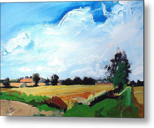 Artist Metal Print featuring the painting Corner of Yorkshire by Neil McBride