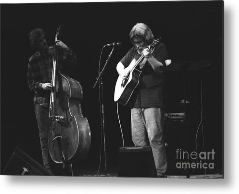 Musician Jerry Garcia Metal Print featuring the photograph Jerry Garcia Band #1 by Concert Photos