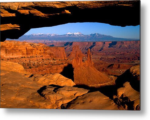 Utah Metal Print featuring the photograph Mesa Arch #1 by Eric Foltz
