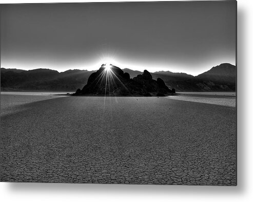 Death Valley Metal Print featuring the photograph The Grandstand by David Andersen