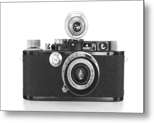 Camera Metal Print featuring the photograph Vintage Camera #1 by Chevy Fleet