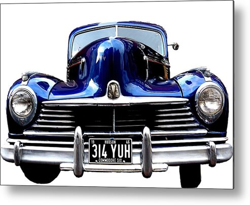 Hudson Metal Print featuring the photograph 1946 Hudson by Ron Harpham