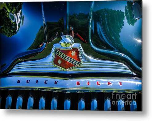 Hood Metal Print featuring the photograph 1947 Hood and Grill by Grace Grogan