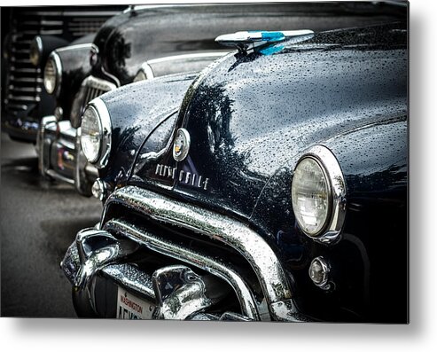 1948 Oldsmobile Metal Print featuring the photograph 1948 Oldsmobile Dynamic by Ronda Broatch