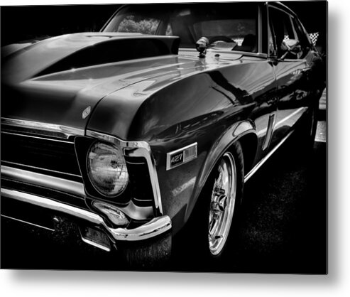 69 Metal Print featuring the photograph 1969 Chevy Nova by David Patterson