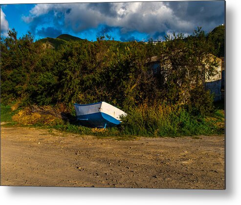 Art Metal Print featuring the photograph Boat at Rest #2 by Joseph Amaral