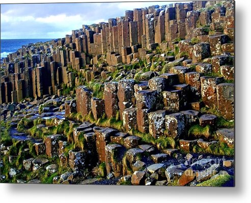 Giant's Causeway Metal Print featuring the photograph Giant's Causeway by Nina Ficur Feenan