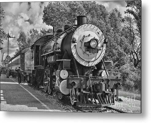 Brakeman Metal Print featuring the photograph The Brakeman by Robert Frederick