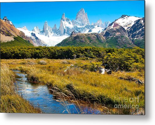 Destination Metal Print featuring the photograph Patagonia #3 by JR Photography