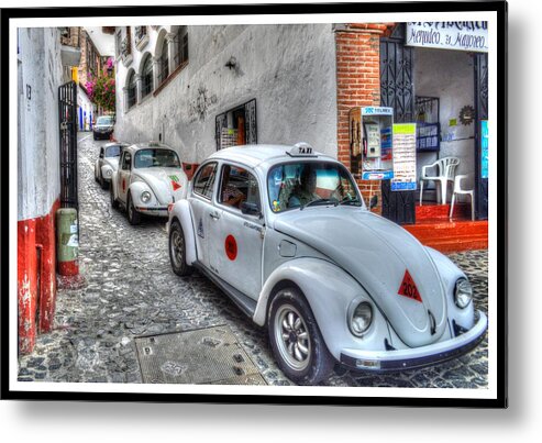 Taxco Mexico Metal Print featuring the photograph Taxco Mexico #4 by Paul James Bannerman