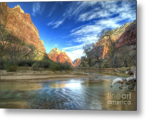 Zion Metal Print featuring the photograph Zion #42 by Marc Bittan