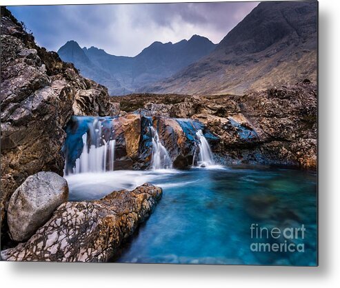 Afternoon Metal Print featuring the photograph Fairy Pools #5 by Maciej Markiewicz