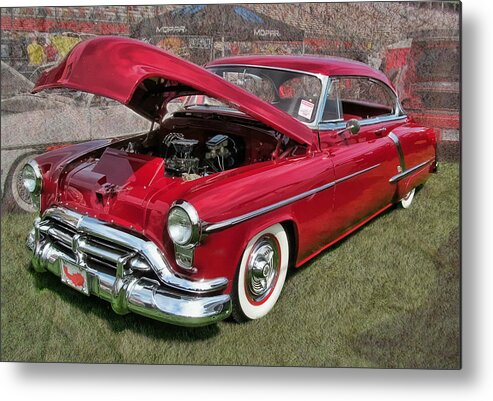 Victor Montgomery Metal Print featuring the photograph '52 Oldsmobile #52 by Vic Montgomery