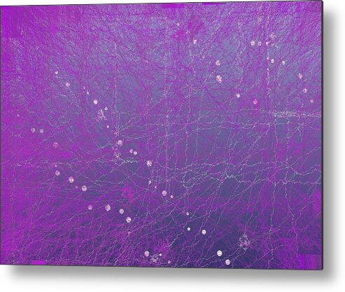 Abstract Metal Print featuring the digital art 5x7.l.1.14 by Gareth Lewis