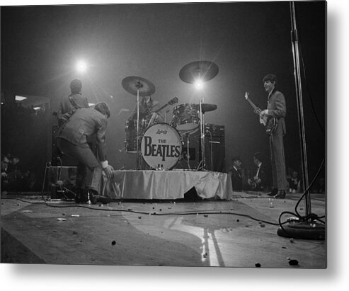 1964 Metal Print featuring the photograph The Beatles, 1964 #6 by Granger