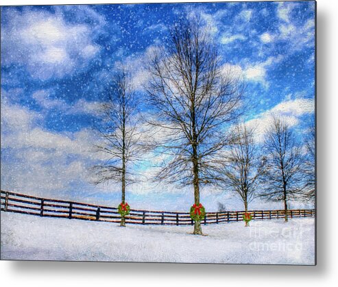 Bardstown Metal Print featuring the photograph A Kentucky Christmas by Darren Fisher