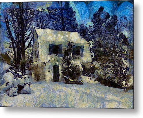 House Metal Print featuring the photograph Abode #6 by Aleksander Rotner