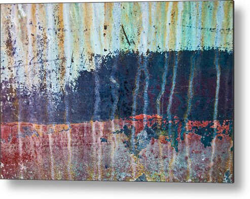 Industrial Metal Print featuring the photograph Abstract Landscape by Jani Freimann