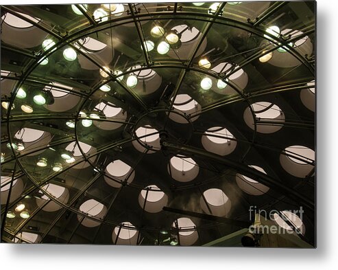 Skylights Metal Print featuring the photograph Academy Skylights by Blake Webster