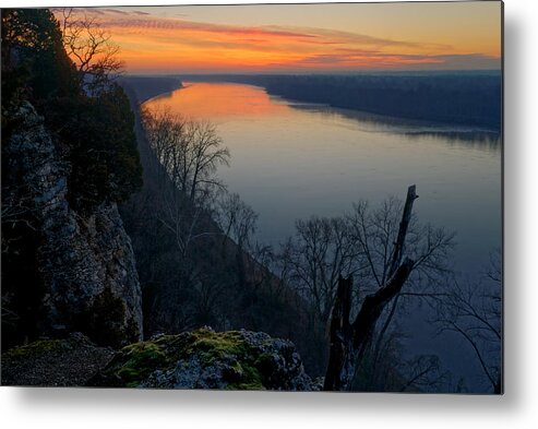 2007 Metal Print featuring the photograph Across the Wide Missouri by Robert Charity