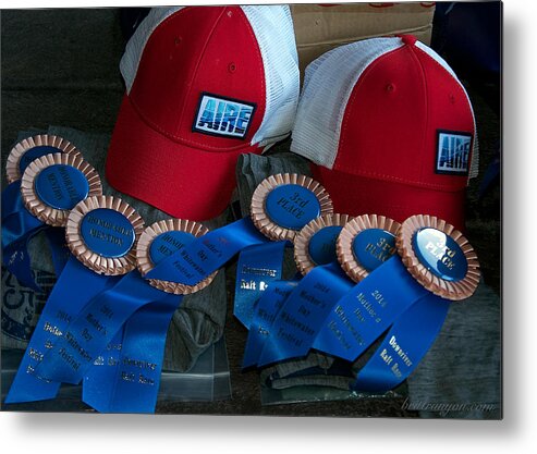 Hat Metal Print featuring the photograph Aire Cap Prizes by Britt Runyon